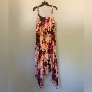 Lane Bryant Floral Midi Dress